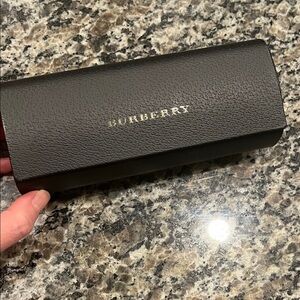 Burberry Dark Brown Glasses Case